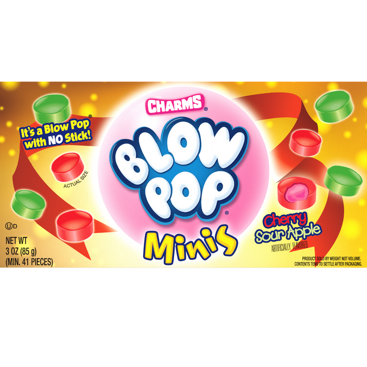 Blow Pop Minis Assorted Christmas Theater Box (12 ct. / 3 oz. each Box)