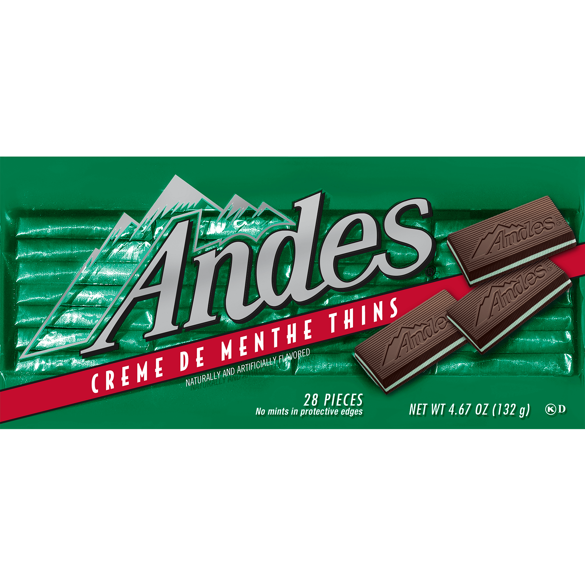 Andes Crème de Menthe Thins (4.67 oz. / 28 ct. Box) – Tootsie Roll