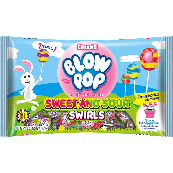 Charms Easter Blow Pop Sweet and Sour (11.5 oz. Bag)