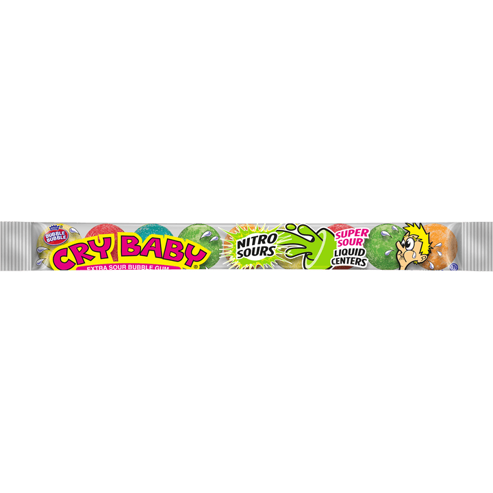 Cry Baby Nitro Assorted Sours (2.32 oz. / 9 ct. Tube)