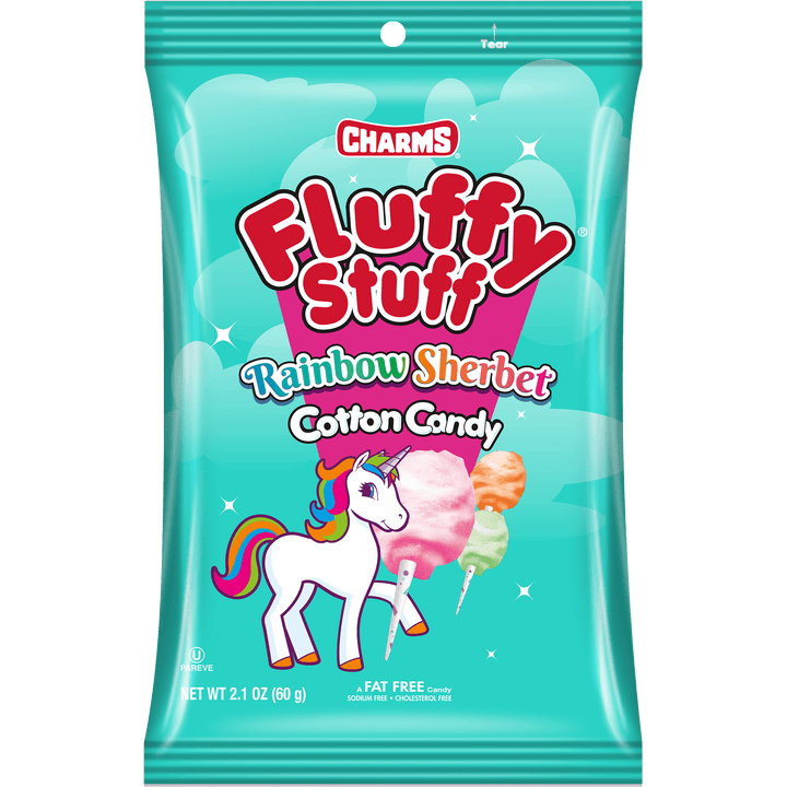 Fluffy Stuff Rainbow Sherbet (2.1 oz. Bag)
