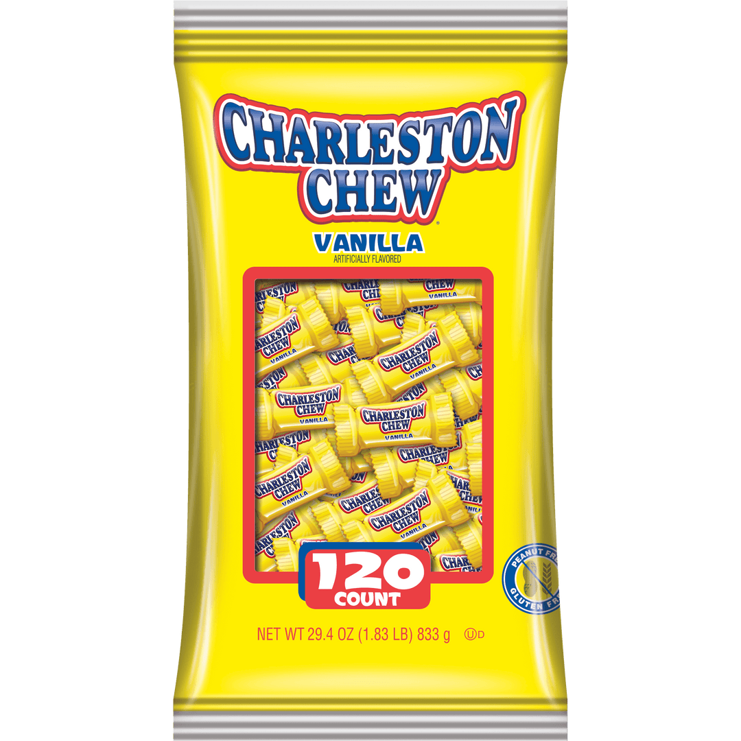 Charleston Chew Vanilla Fun Size (29.4 oz. / 120 ct. Bag)