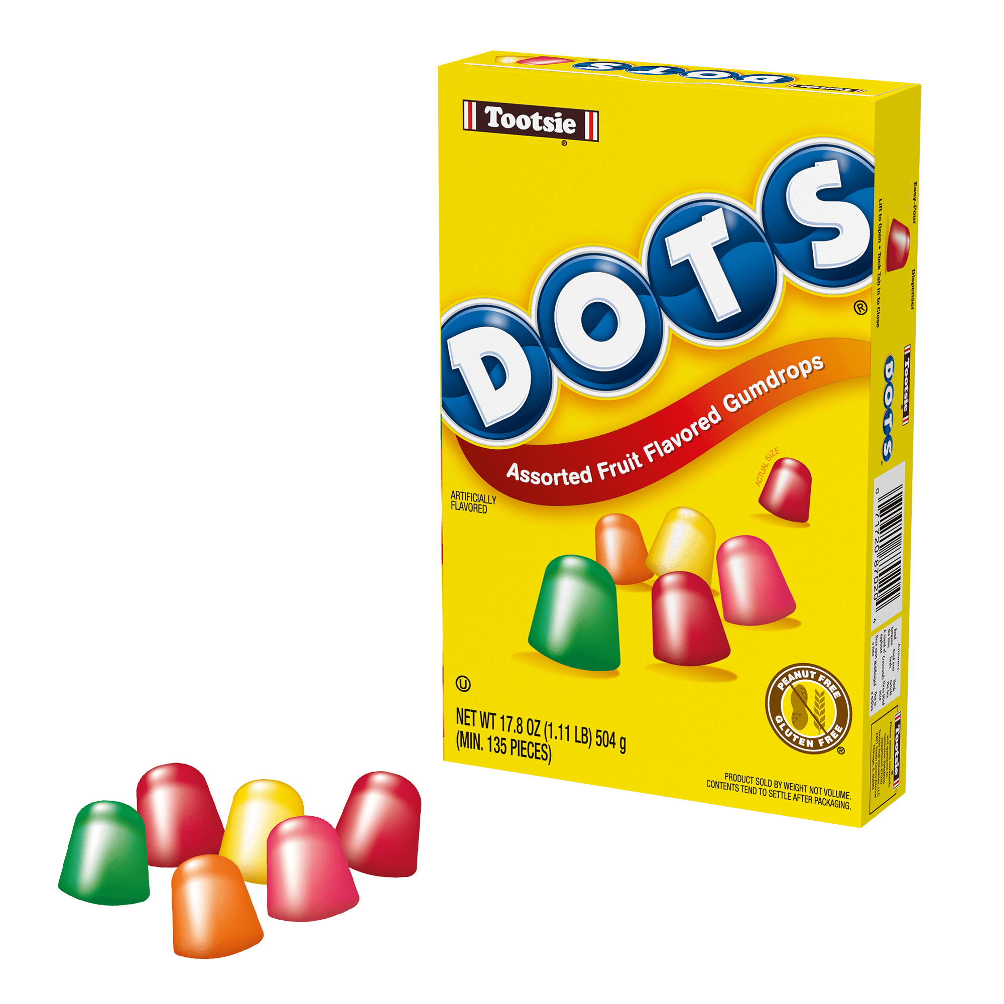 DOTS Assorted Fruit Flavors Super Size Box (17.8 oz. Box