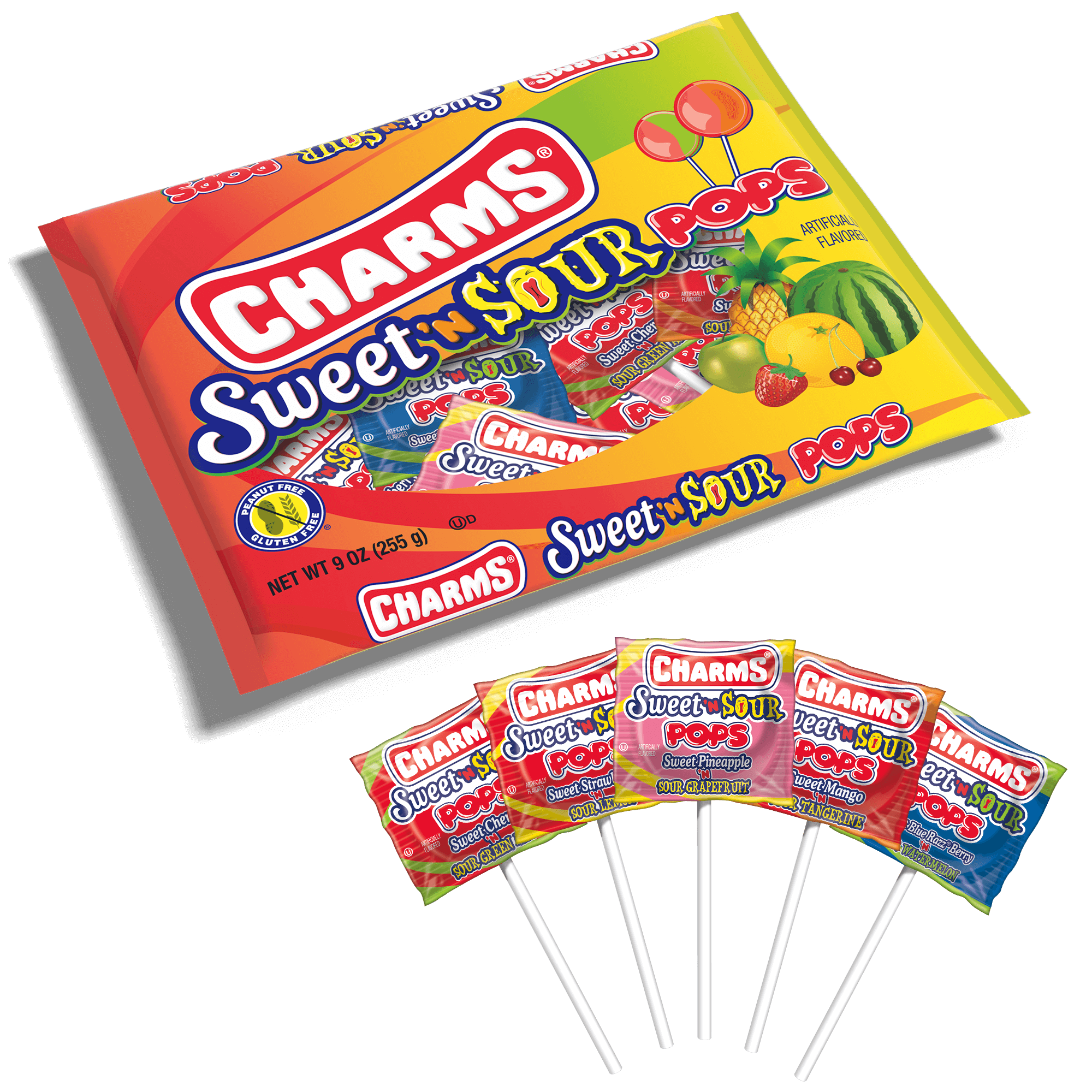 HYSTERIC GRAMOUR POPS キャミソール　ドーナツベア　激レア Charms Assorted Sweet 'N Sour Pops (9 oz. Bag) – Tootsie Roll