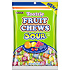 image of Tootsie Fruit Chews Sour (7 oz. Bag) packaging