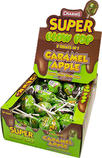 Image of Charms Caramel Apple Super Blow Pop Package