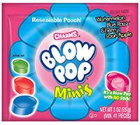 Image of Blow Pop Minis Easter Pouch 3 oz. Bag Package