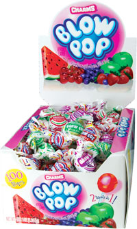 Image of Charms Blow Pop Assorted (100 ct. Box) Package