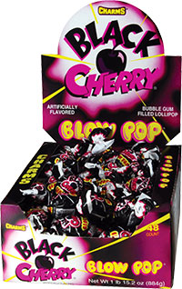 Image of Charms Blow Pop Black Cherry Package