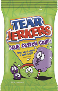 Image of Tear Jerkers Sour Cotton Candy Package