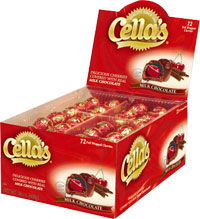 Image of Cella's Milk Chocolate (72 ct. Box) Package
