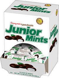 Image of Junior Mints Fun Size (72 ct. Box) Package