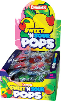Image of Charms Sweet 'N Sour Pops Package