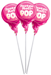 Image of Strawberry Tootsie Pops (50 ct. Bag) Package