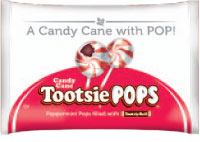 Image of Candy Cane Tootsie Pop (9.6 oz./Approx. 15 ct. Bag) Package