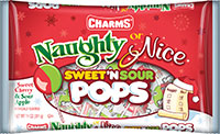 Image of Naughty or Nice Sweet 'N Sour Pops (11 oz. Bag) Package
