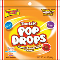 Image of Tootsie Pop Drops (3.5 oz. Pouch) Package