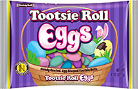 Image of Tootsie Roll Eggs Unwrapped Package