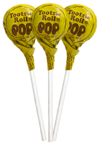 Image of Banana Tootsie Pops (50 ct. Bag) Package