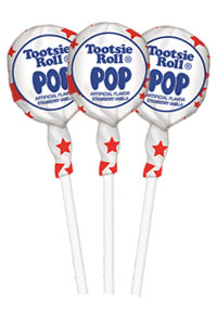 Image of Strawberry Vanilla Tootsie Pops (50 ct. Bag) Package