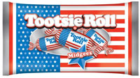 Image of Tootsie Roll Midgees Flag Bag (11 oz. Bag) Package