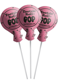 Image of Watermelon Tootsie Pops (50 ct. Bag) Package