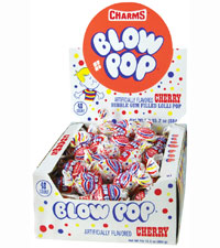 Image of Charms Blow Pop Cherry Packaging
