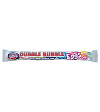 Image of Dubble Bubble Bubble Gum Eggs 7 Piece Tube Packaging