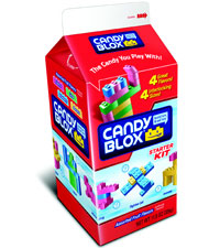 Image of Candy Blox Activity Candy (11.5 oz. Milk Carton) Packaging