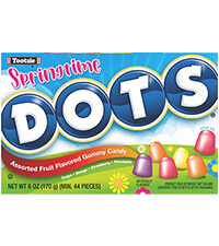 Image of Springtime DOTS 6 oz. Box Packaging