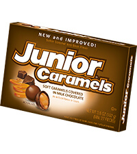 Image of Junior Caramels (3.5 oz. Box) Packaging