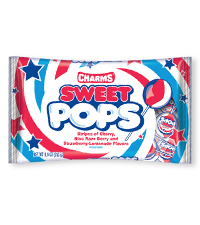 Image of Charms Sweet Pops Flag Bag (9 oz. Bag) Packaging