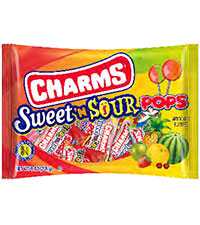 Image of Charms Sweet 'N Sour Pops (9 oz. Bag) Packaging