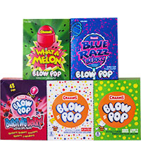 Image of Charms Blow Pop Variety 5-Pack Packaging