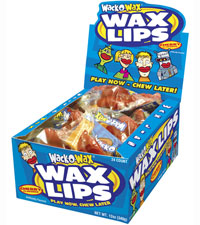Image of Wack-O-Wax Lips Packaging