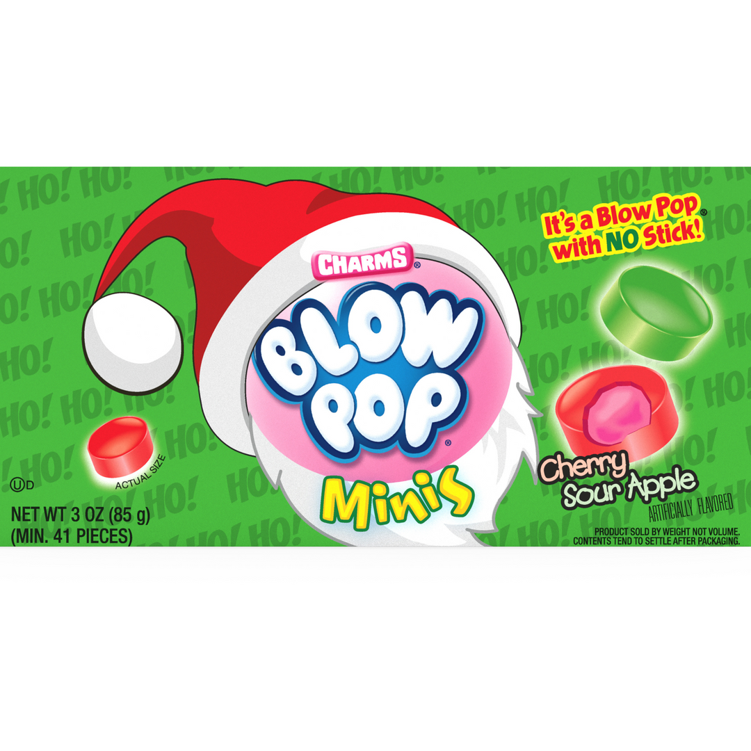 Blow Pop Minis Assorted Christmas Theater Box (12 ct. / 3 oz. each Box)