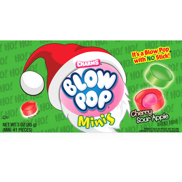Blow Pop Minis Assorted Christmas Theater Box (12 ct. / 3 oz. each Box)