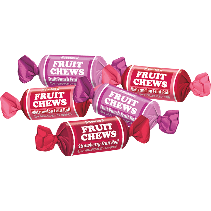 Fruit Chews Valentine Assorted I Heart Reds Fruit Flavored (7 oz. Gifting Heart Box)
