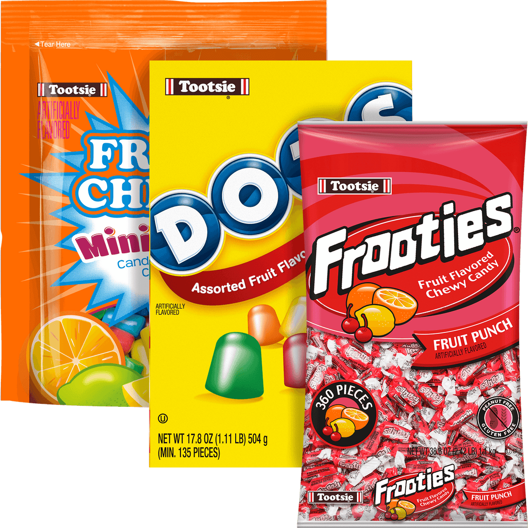 Fruit Flavor Candy Salad Variety Pack