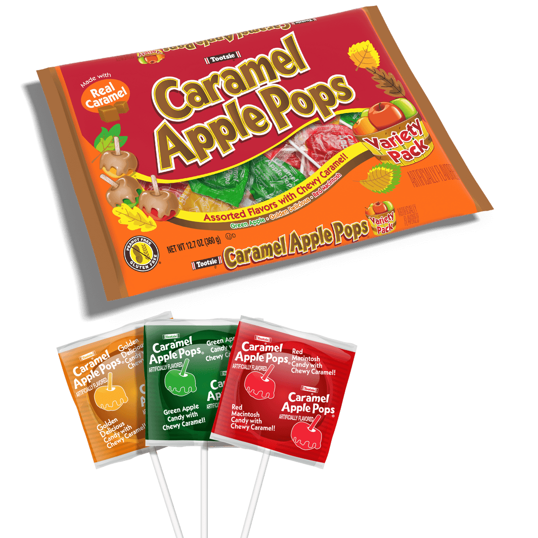 Caramel Apple Pops Assorted Apple Orchard (12.7 oz. Bag)