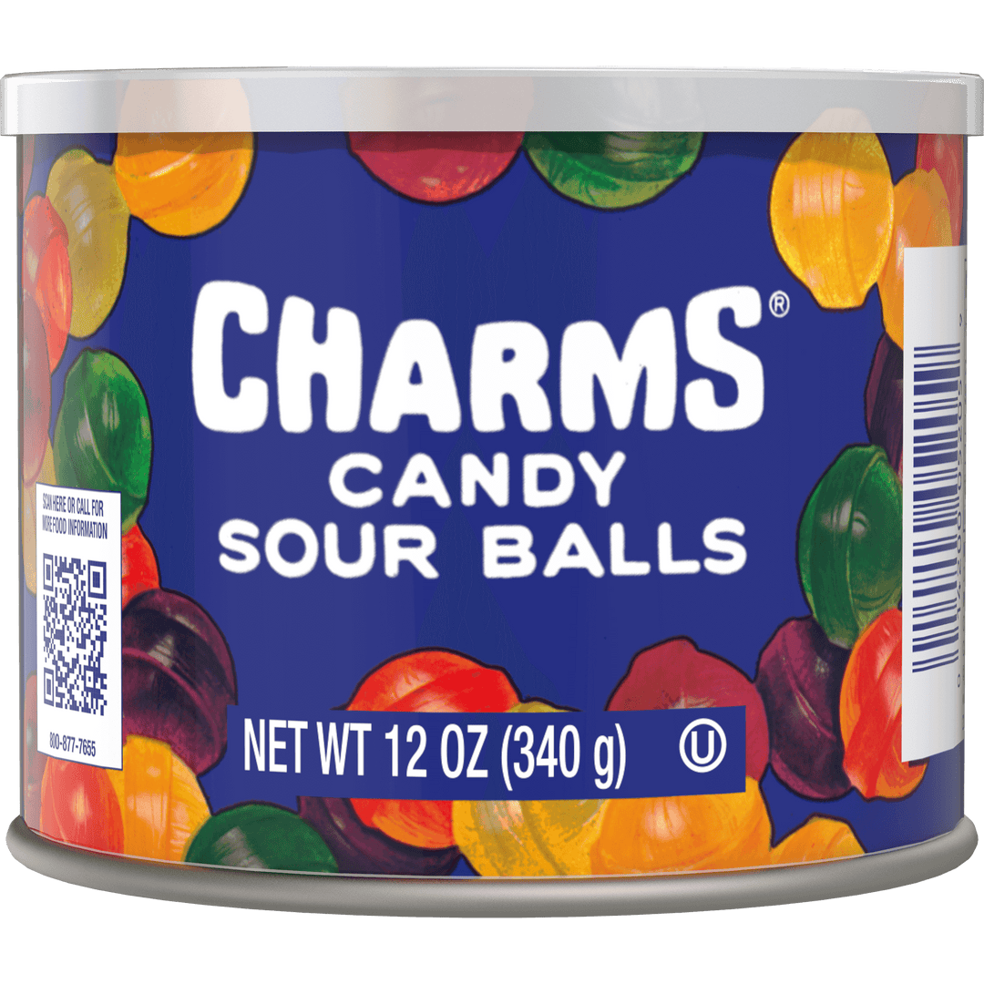 Charms Assorted Sour Balls (12 oz. Canister)