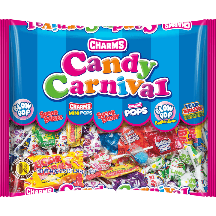 Charms Candy Carnival Assorted Candies Fun Size (44 oz. Bag)