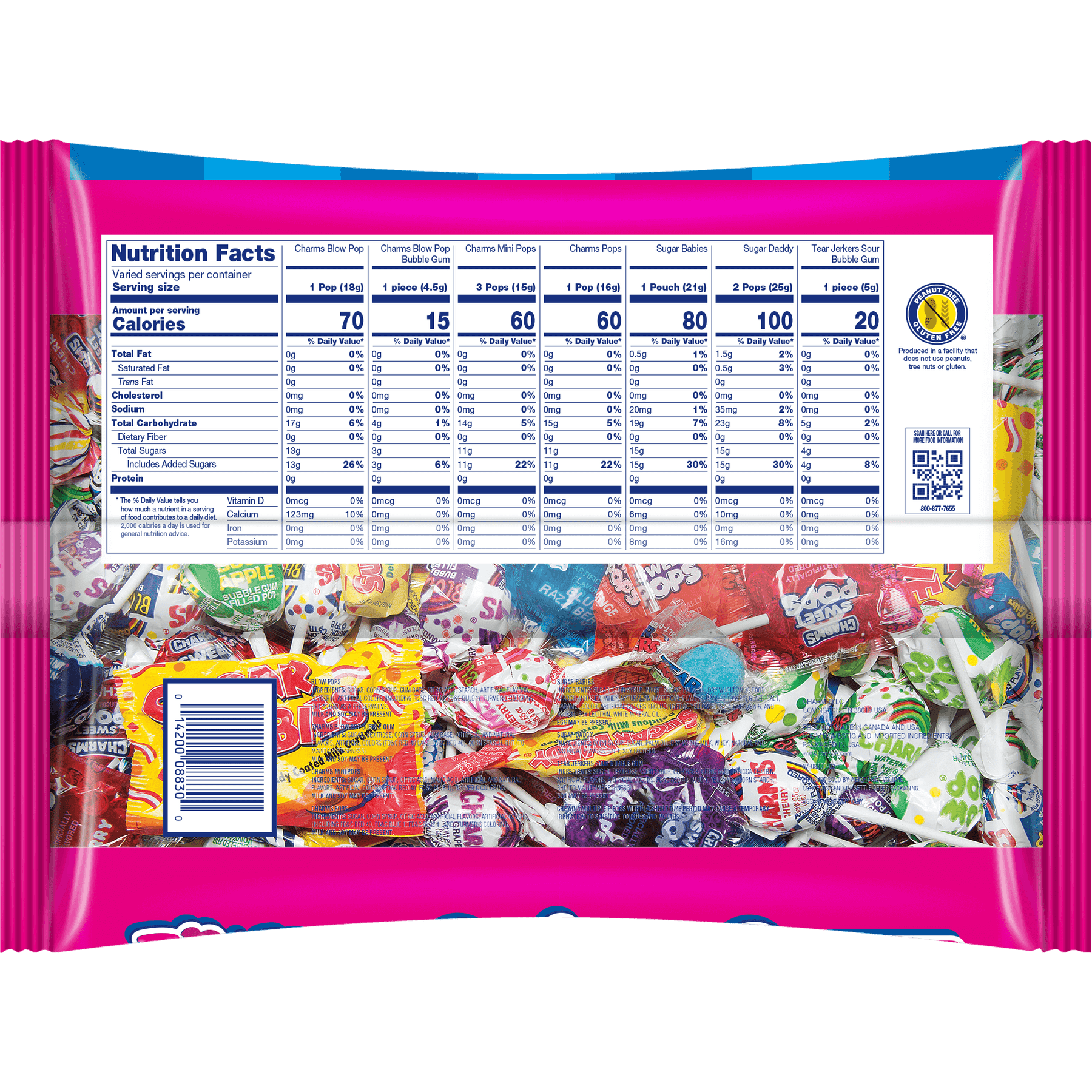 Charms Candy Carnival Assorted Candies (25 oz. Bag) – Tootsie Roll