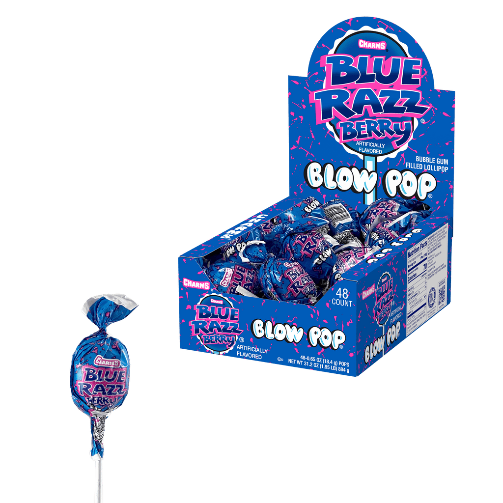 blue razz blow pop vape Caen, France - March 18, 2024: A vape and a box of vape juice sit on a blue  surface. The box is labeled with the brand name VUSE Pro Stock Photo