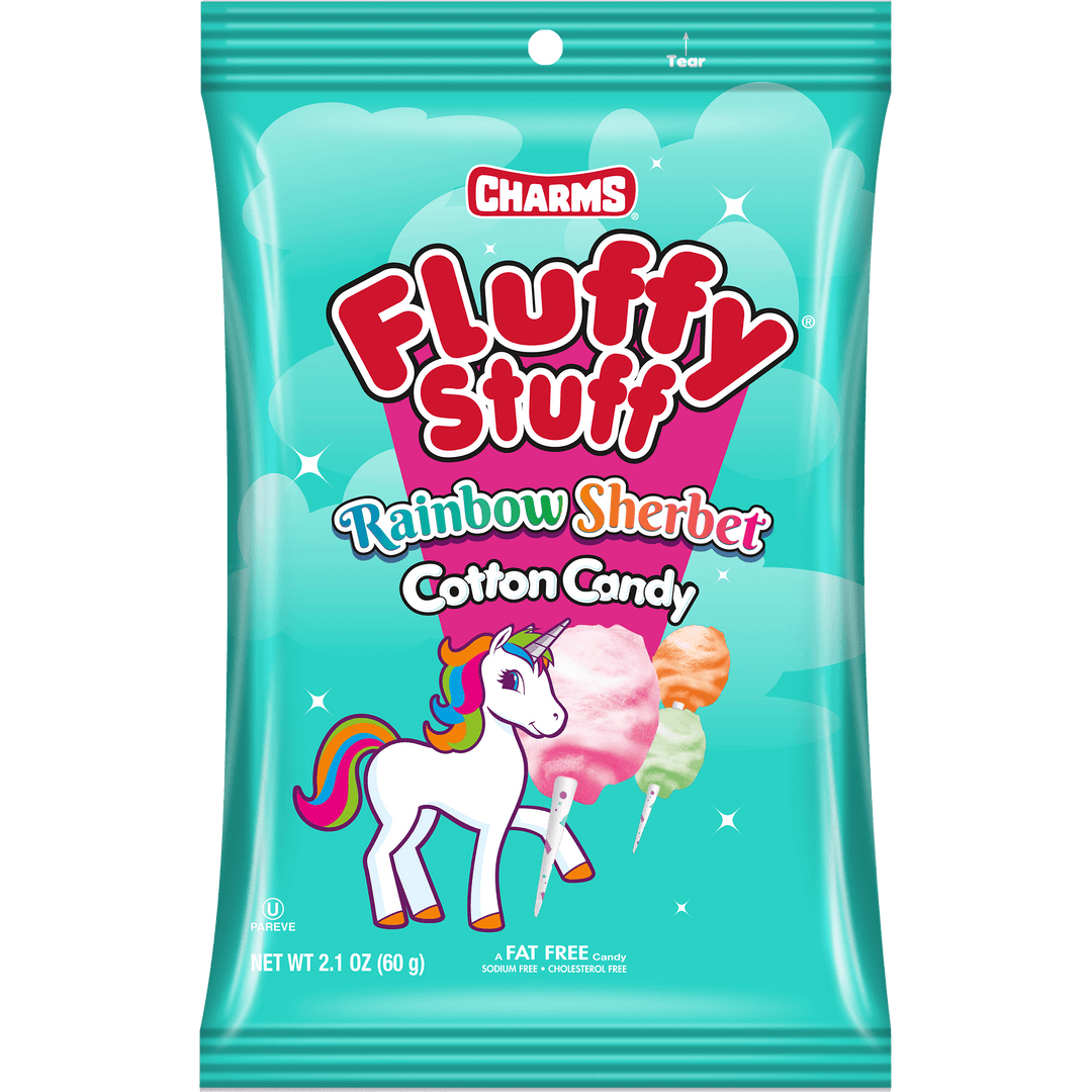 Fluffy Stuff Rainbow Sherbet (2.1 oz. Bag)