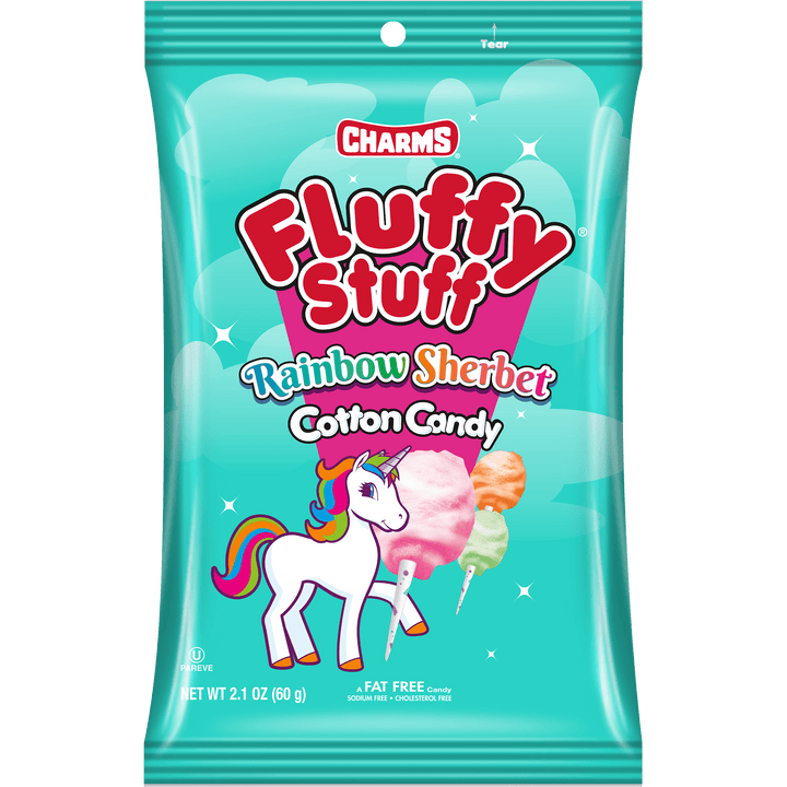 Fluffy Stuff Rainbow Sherbet (2.1 oz. Bag)