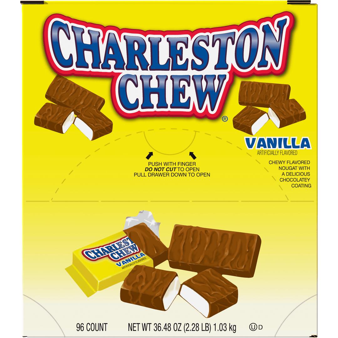 Charleston Chew Vanilla Fun Size (41.92 oz.  / 96 ct. Box)