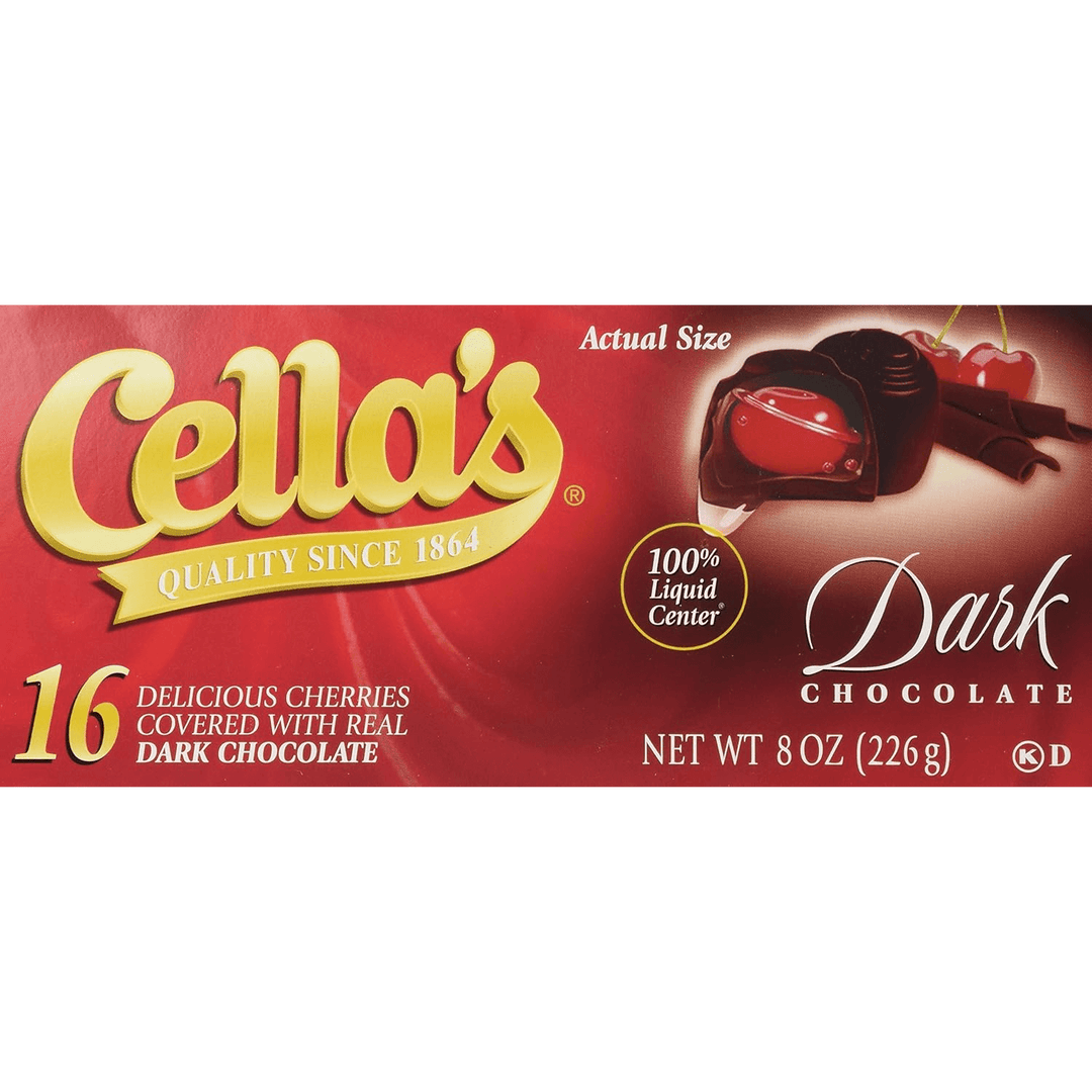 Cella's Dark Chocolate Covered Cherries (6 oz. / 12 ct. Box) 