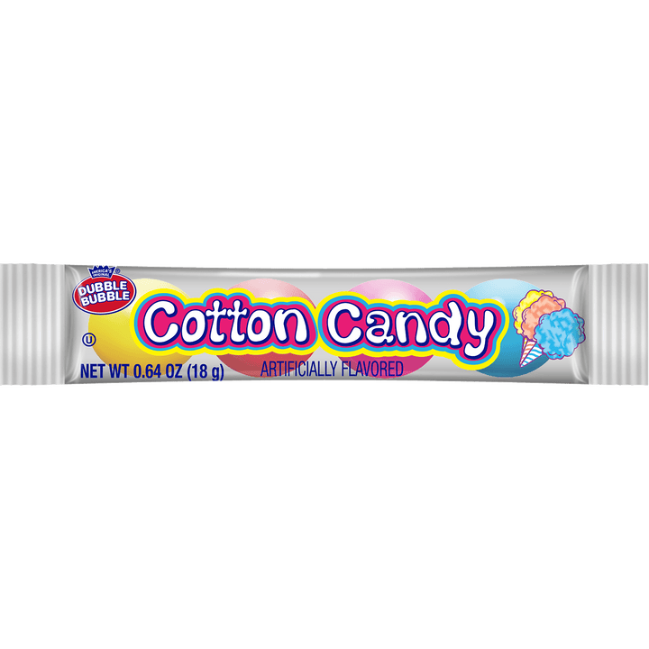 Dubble Bubble Assorted Cotton Candy Gum (4 ct. Tube)