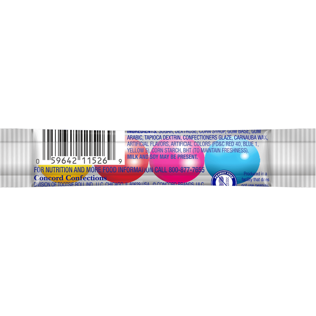 Dubble Bubble Tube (4 ct. Bag) Ingredients